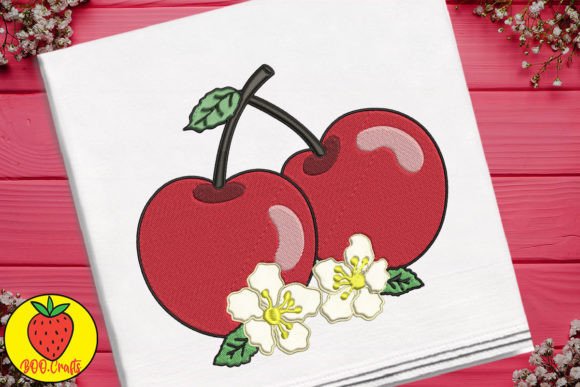 Cute Cherry and Flowers: A Seasonal Embroidery Review