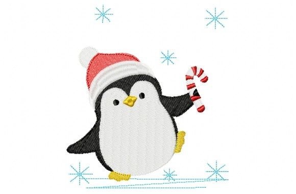 Review: Christmas Penguin with Candy Design
