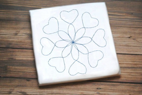 Review: Cute Blue One Line Flower for Craft Fairs