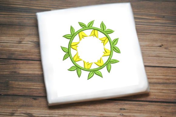 Review: Green Yellow Flower Wreath for Gifts