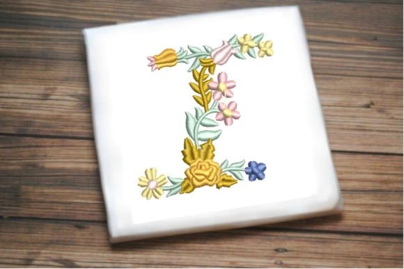 Review: Letter I in Beautiful Flower Embroidery