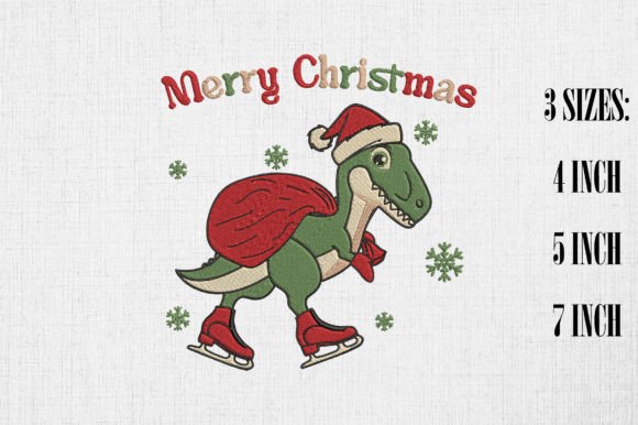 Review: Merry Christmas Santa Dinosaur T-Rex Design