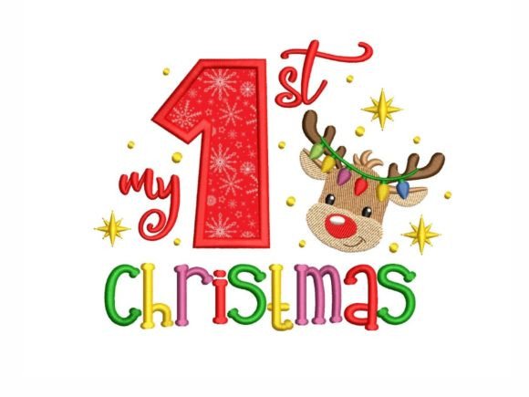 Review: My First Christmas Reindeer Applique for Business