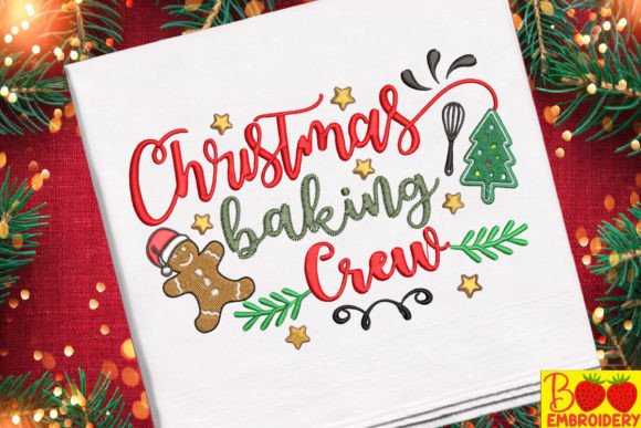 Reviewing the Christmas Baking Crew Design