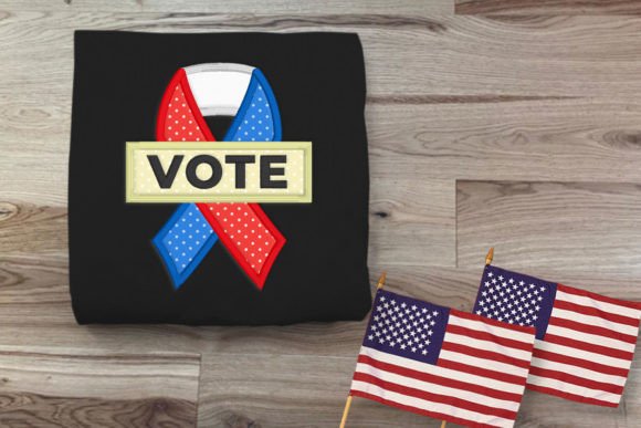Reviewing the Vote Ribbon Applique for Gifts